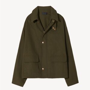 Nili Lotan Gaspard utility jacket, green